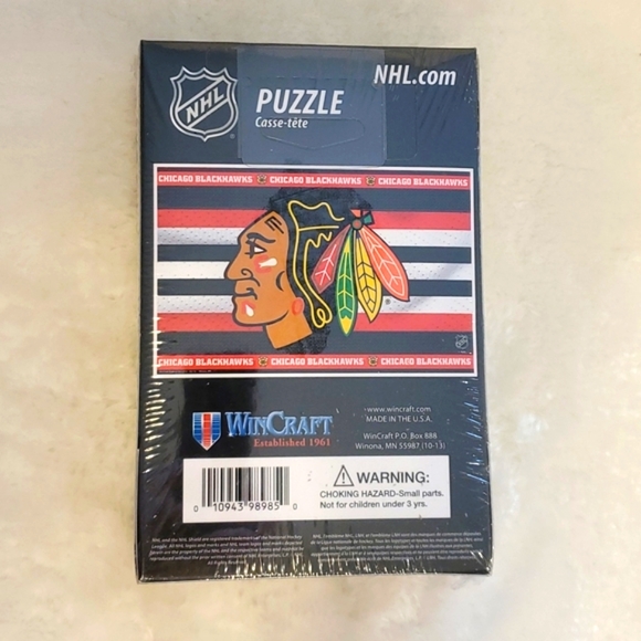 NHL Chicago Blackhawks 150 piece puzzle NIB - Picture 2 of 3